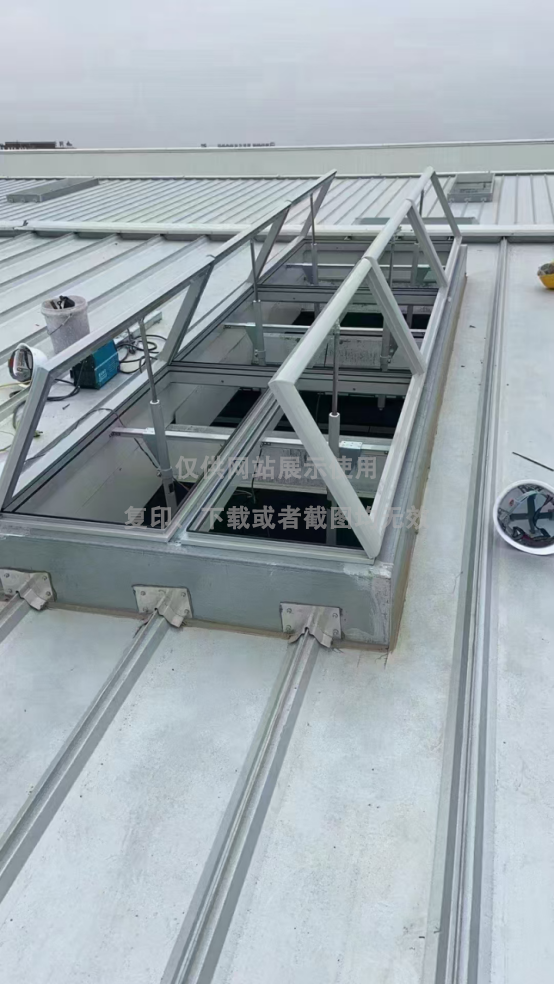 静宁苹果库齐干却勒街道排烟天窗