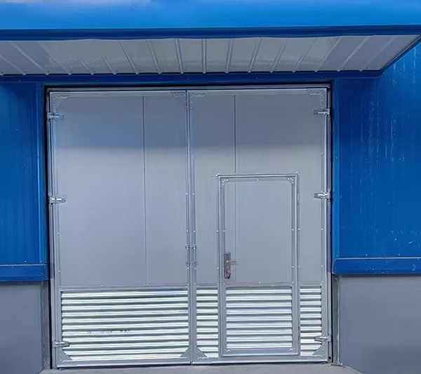 齐干却勒街道工业平开门