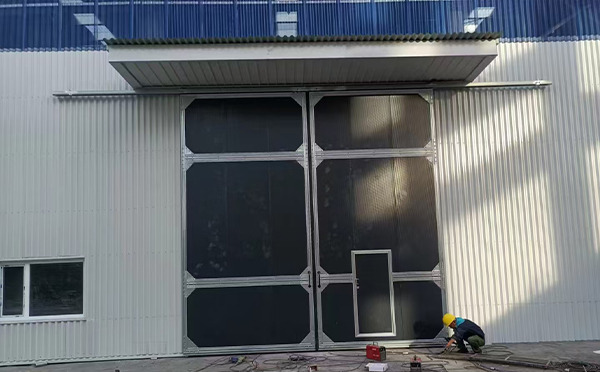 齐干却勒街道工业推拉门