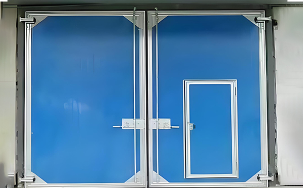 齐干却勒街道工业平开门