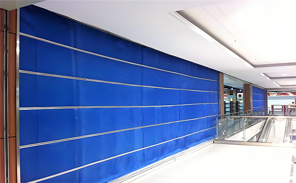 齐干却勒街道防火卷帘门