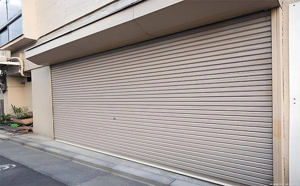 齐干却勒街道卷帘门