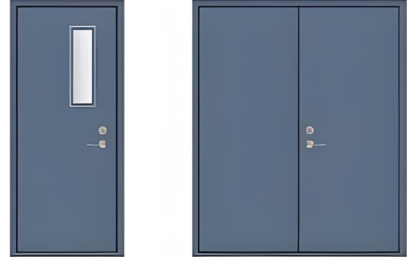 齐干却勒街道钢制防火门