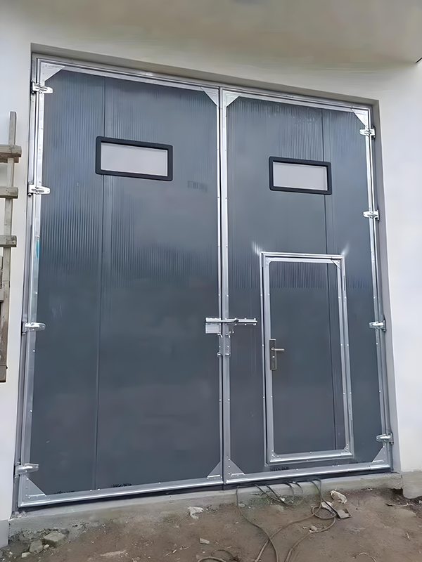 齐干却勒街道厂房保温门
