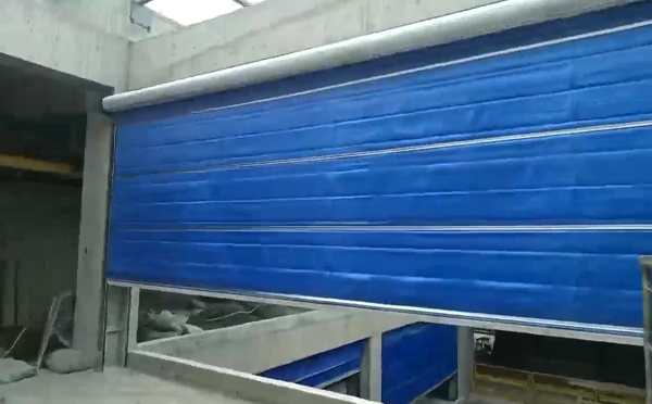 大型物流园区完成齐干却勒街道防火门整体安装工程